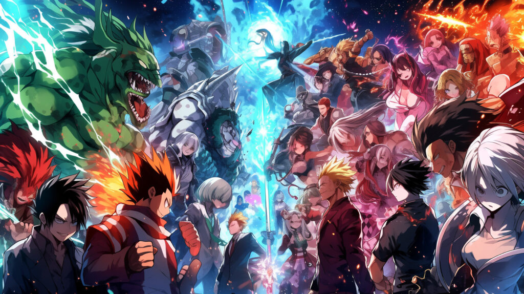 anime characters dragonball wallpaper